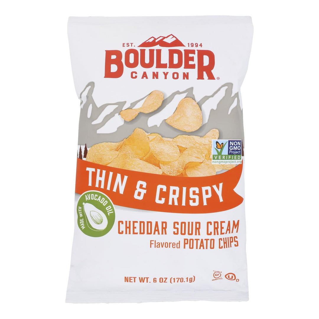 Boulder Canyon - Chip Ched Sr Cream Avo Oil - Case Of 12 - 6 Oz - Maras Green